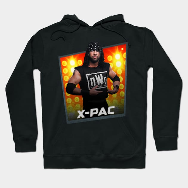 X-Pac/////Card Game Concept Design Hoodie by NYOLONG.ART